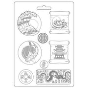 #49 STAMPERIA - A4 MAXI MOULD Sir Vagabond Japan K3PTA4513